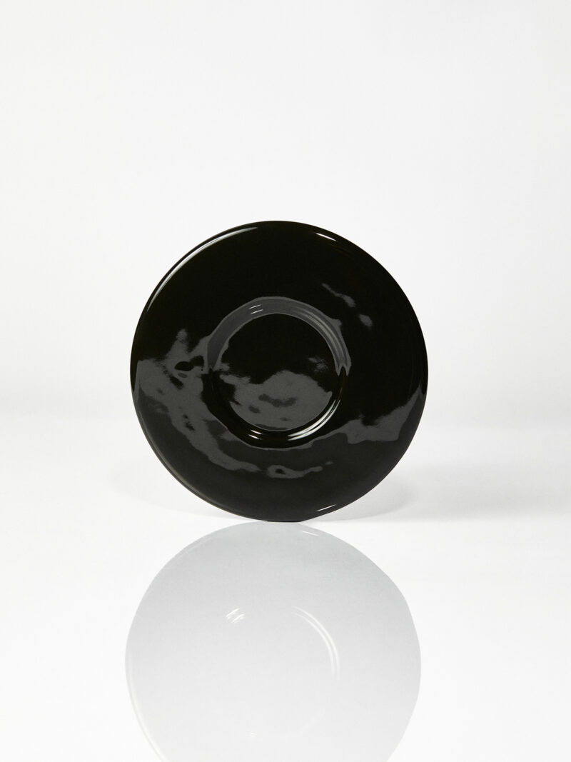 Spodek ceramiczny Baub espresso / Opal Black/ ręcznie wytwarzany