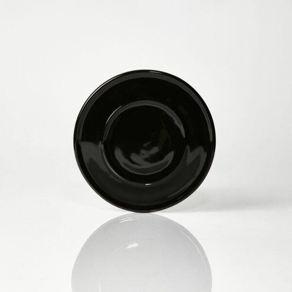 Spodek ceramiczny Baub / Opal Black/ ręcznie wytwarzany