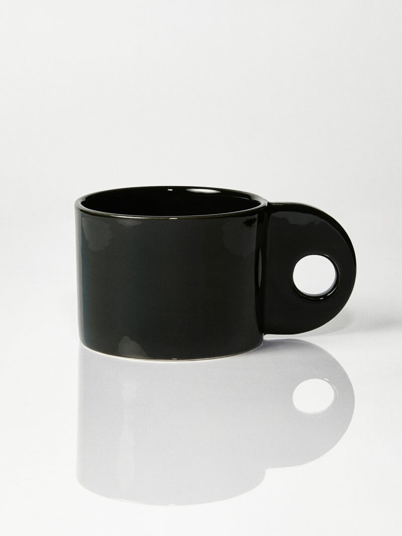 Kubek ceramiczny Baub / Opal Black/ ręcznie wytwarzany