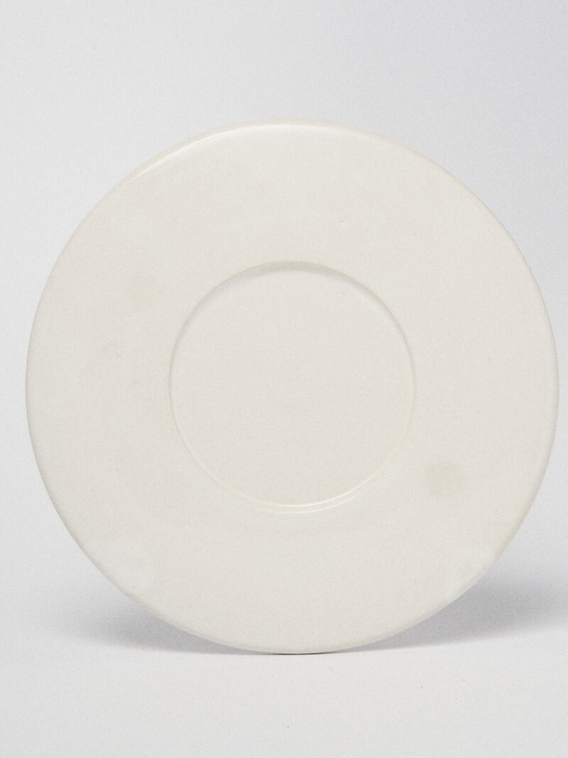 Spodek ceramiczny Baub espresso / Shiny White/ ręcznie wytwarzany