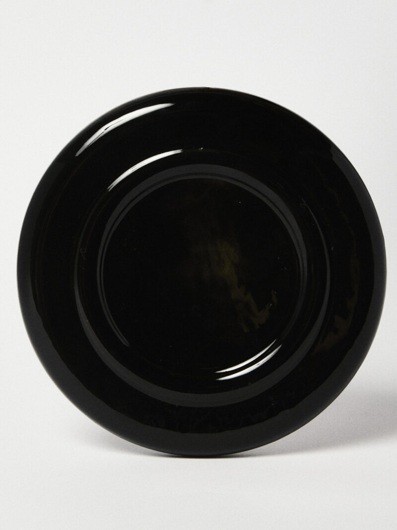 Spodek ceramiczny Jackie / Opal Black/ ręcznie wytwarzany