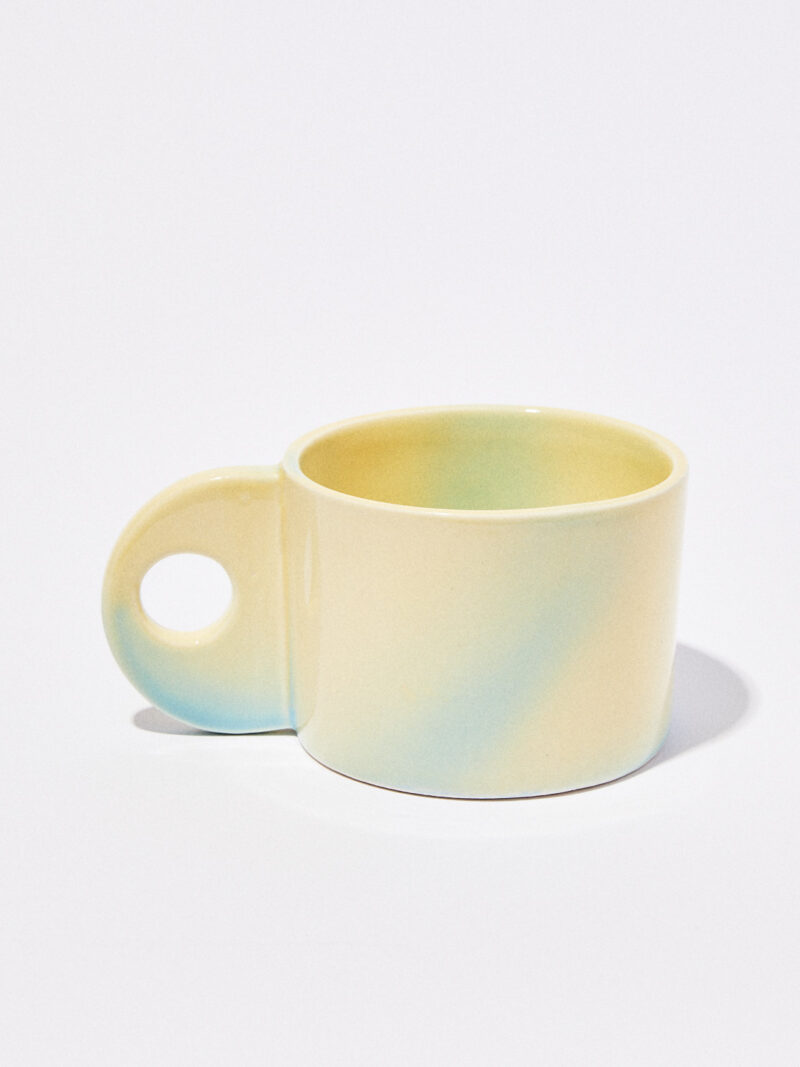 Kubek ceramiczny Baub / Niebieskie GRADIENT/ ręcznie wytwarzany