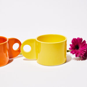 Kubek ceramiczny Baub / Acid Yellow/ ręcznie wytwarzany