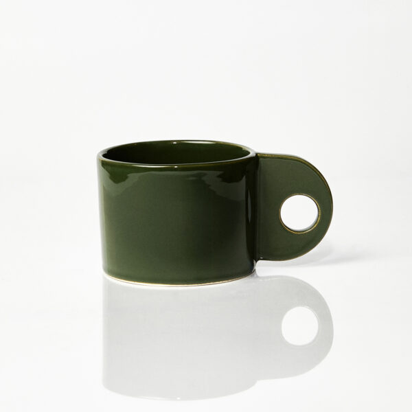 Kubek ceramiczny Baub / Parrot Green/ ręcznie wytwarzany