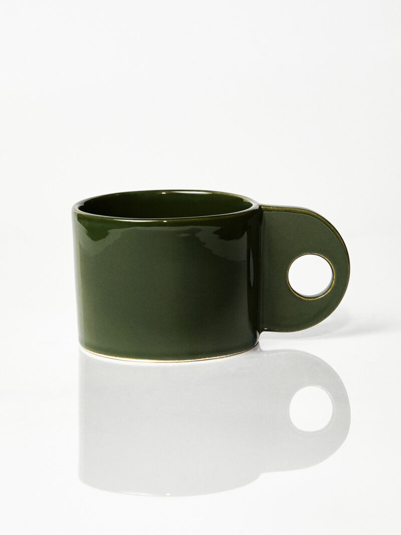 Kubek ceramiczny Baub / Parrot Green/ ręcznie wytwarzany
