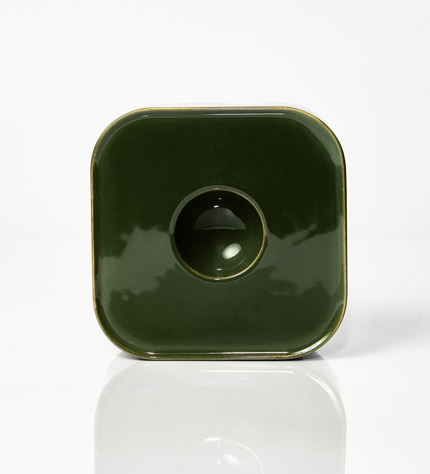 Holder na jajko CAMELOT / Parrot green / ręcznie wytwarzany - obrazek 3