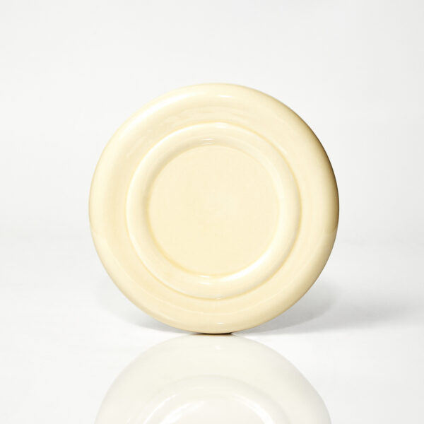 Spodek ceramiczny Jackie / Butter/ ręcznie wytwarzany