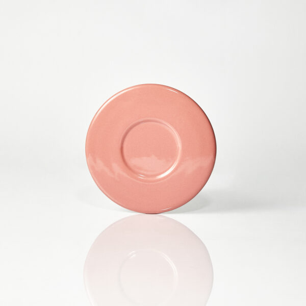 Spodek ceramiczny Baub espresso różowy/ Blooming Dahlia/ ręcznie wytwarzany