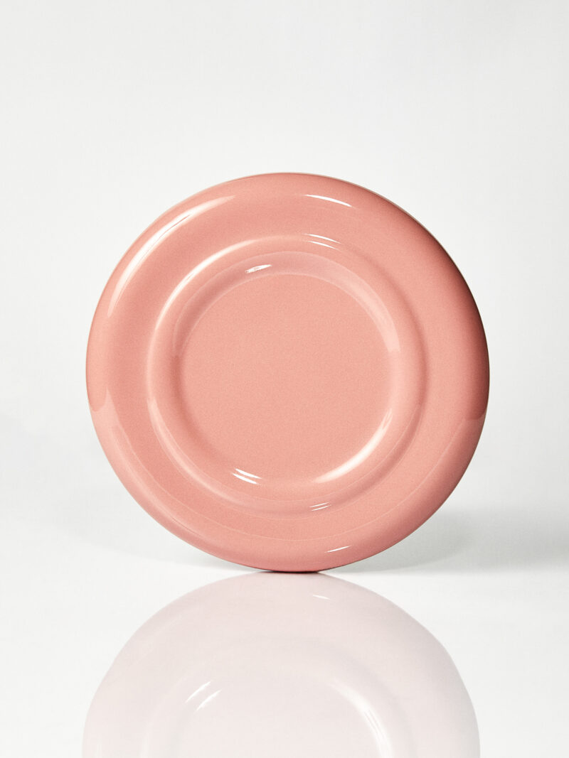 Spodek ceramiczny Jackie różowy / Blooming Dahlia/ ręcznie wytwarzany