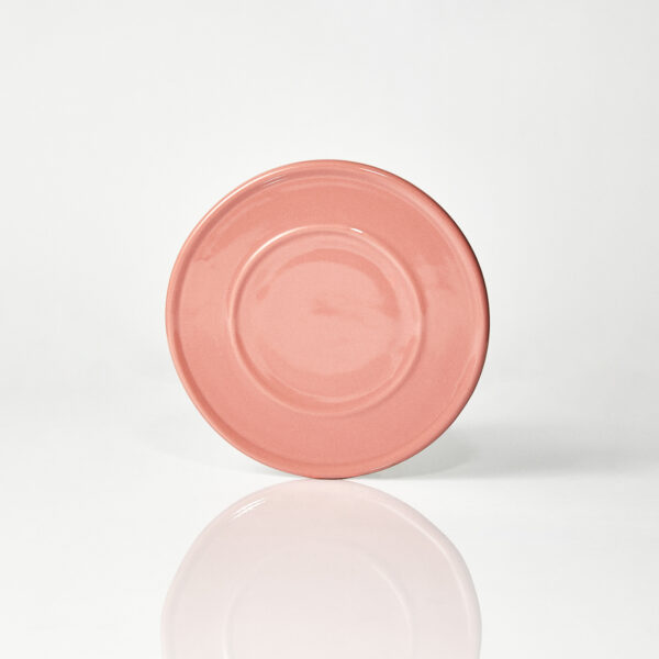 Spodek ceramiczny Baub różowy / Blooming Dahlia/ ręcznie wytwarzany