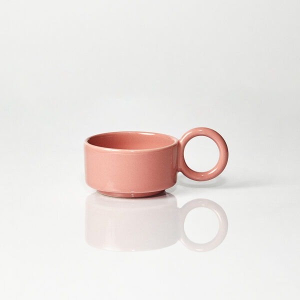 Filiżanka ceramiczna Baub espresso / Blooming Dahlia/ ręcznie wytwarzana