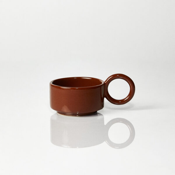 Filiżanka ceramiczna Baub espresso / Hazlenut/ ręcznie wytwarzany