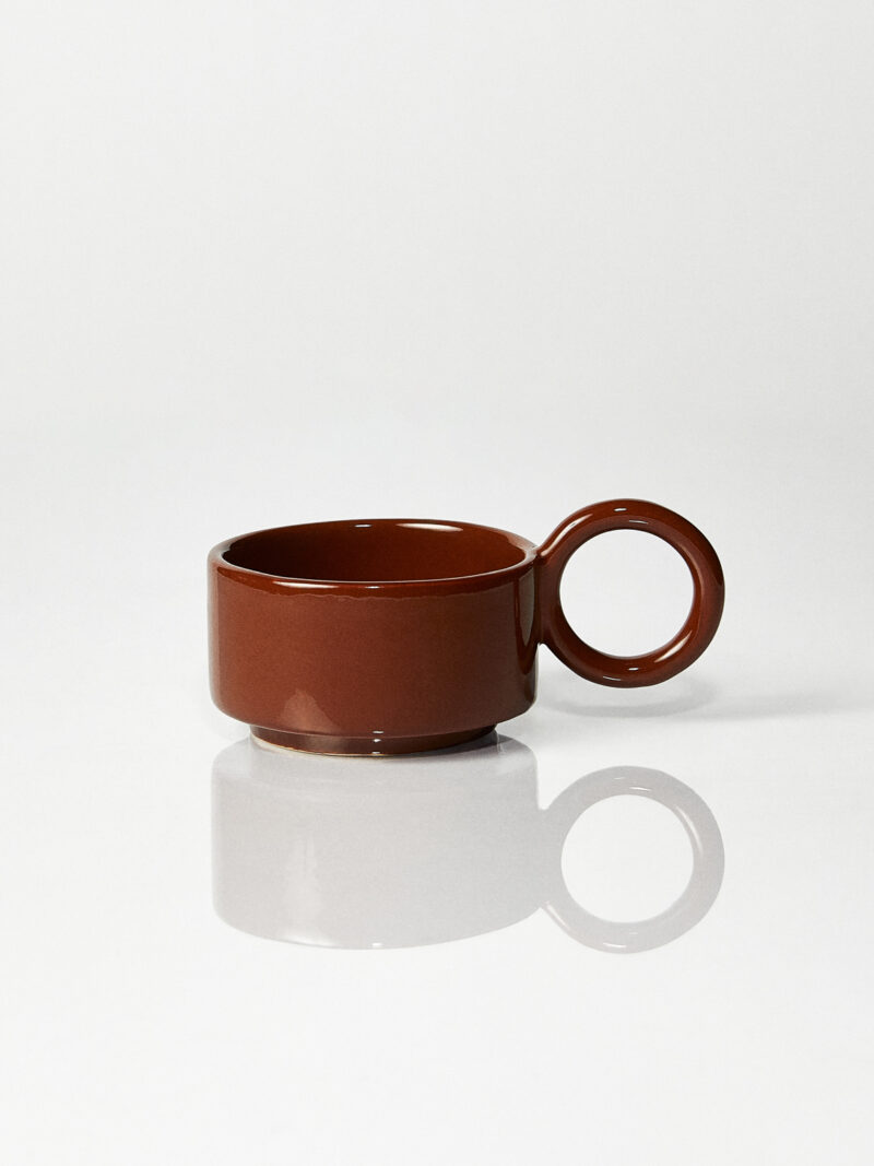 Filiżanka ceramiczna Baub espresso / Hazlenut/ ręcznie wytwarzany