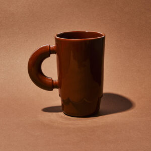 Kubek ceramiczny LOLA / Halzenut/ ręcznie wytwarzany