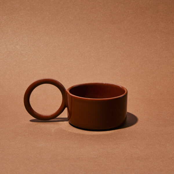 Filiżanka ceramiczna Baub / Hazlenut/ ręcznie wytwarzana