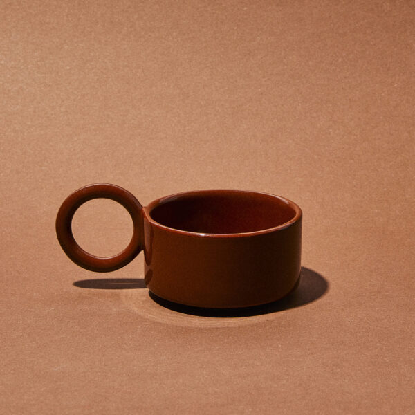 Filiżanka ceramiczna Baub espresso / Hazlenut/ ręcznie wytwarzany