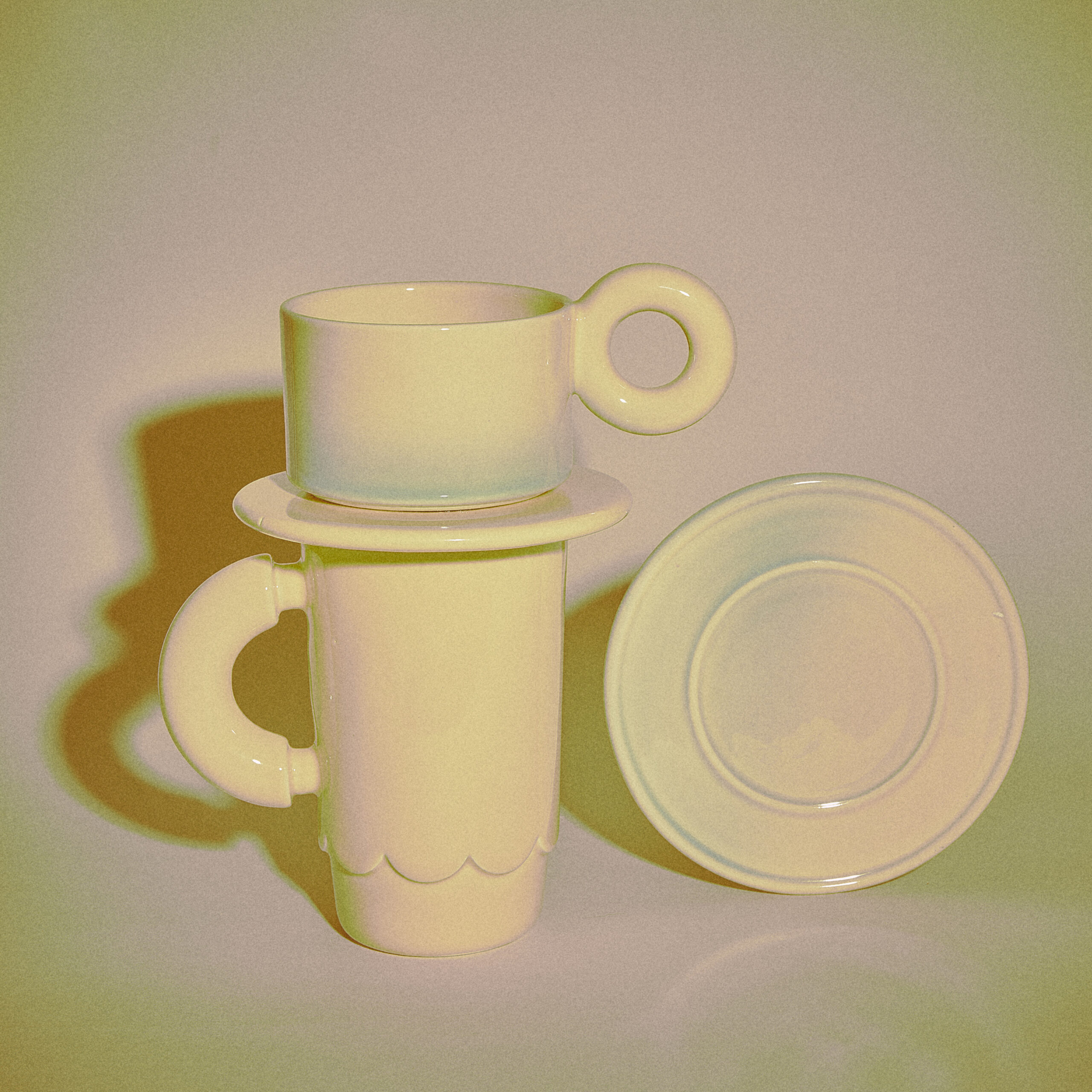 Kubek ceramiczny LOLA / Opal Black/ ręcznie wytwarzany - obrazek 2