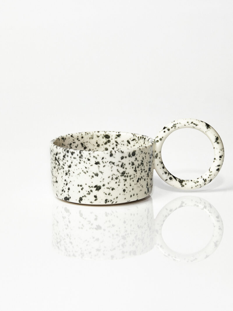 Filiżanka ceramiczna Baub / Pollock/ ręcznie wytwarzana