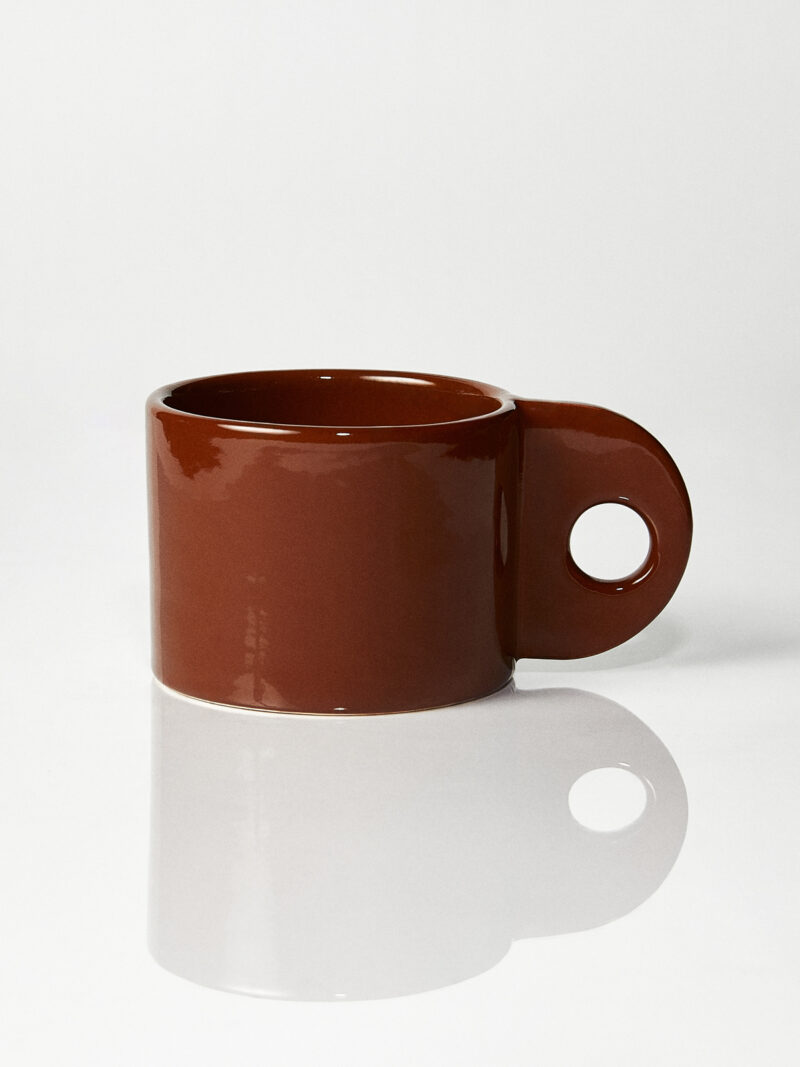 Kubek ceramiczny Baub / hazlenut/ ręcznie wytwarzany