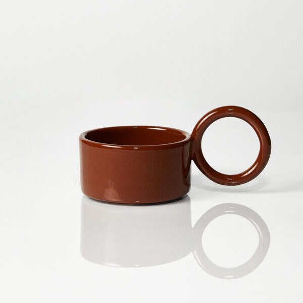 Filiżanka ceramiczna Baub / Hazlenut/ ręcznie wytwarzana