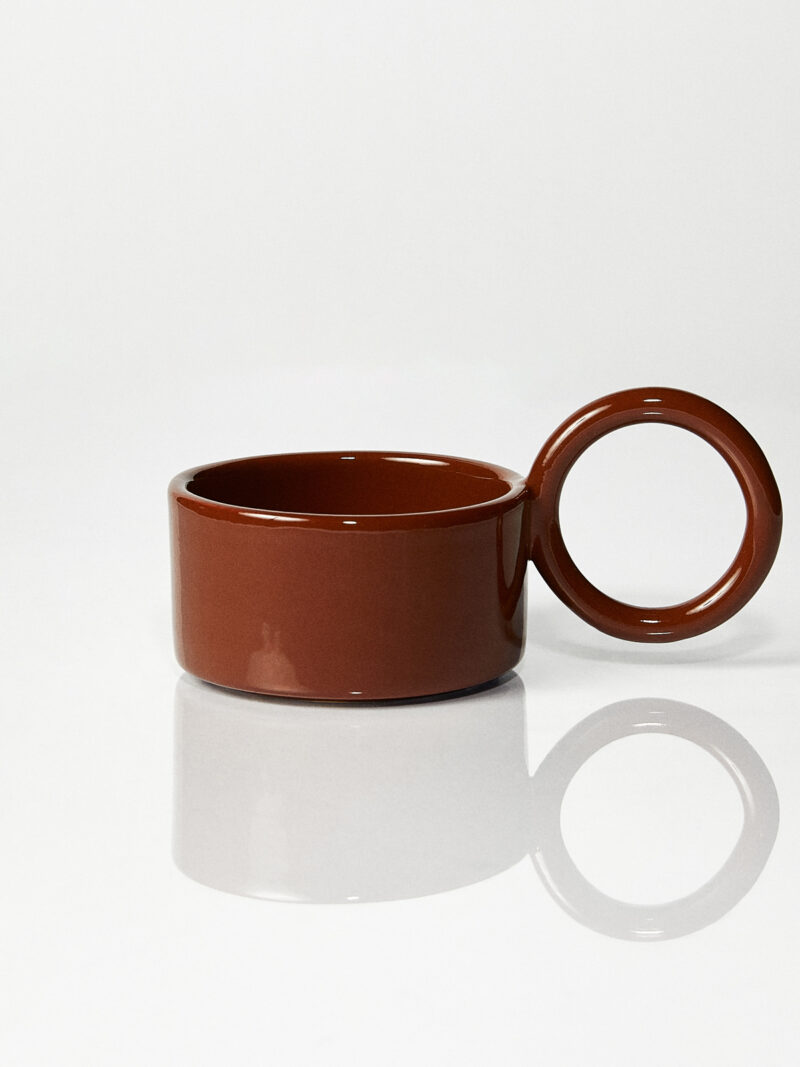 Filiżanka ceramiczna Baub / Hazlenut/ ręcznie wytwarzana