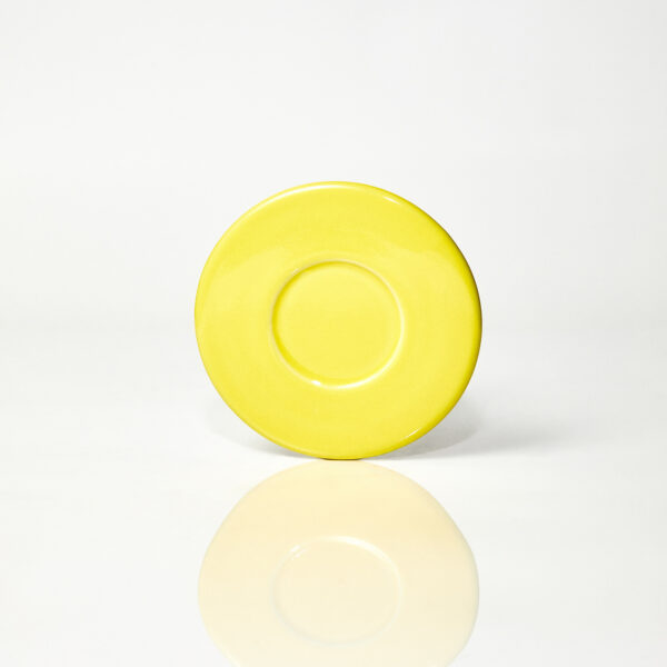Spodek ceramiczny Baub espresso żółty / Acid Yellow/ ręcznie wytwarzany