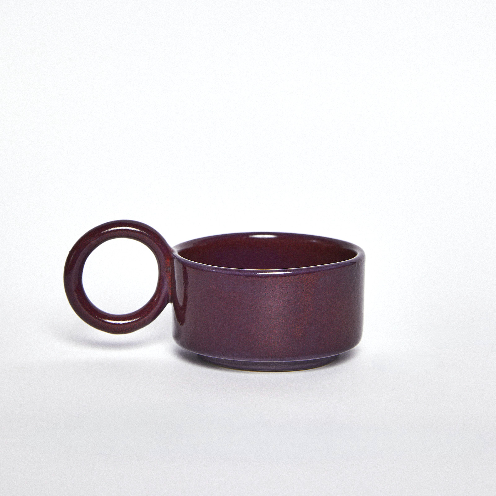 Filiżanka ceramiczna Baub espresso/ Plum