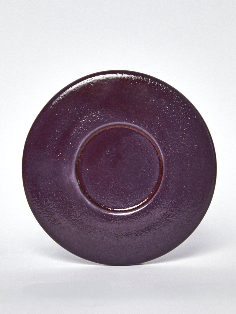 Spodek Baub ceramiczny espresso/śliwkowy / Plum