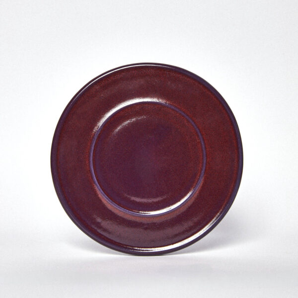 Spodek ceramiczny Baub /Śliwkowy /Plum  /ręcznie wytwarzany