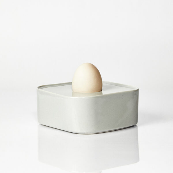 Holder na jajko CAMELOT  / Taupe / ręcznie wytwarzany