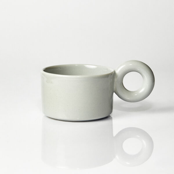 Kubek ceramiczny Jackie / Taupe/ ręcznie wytwarzany