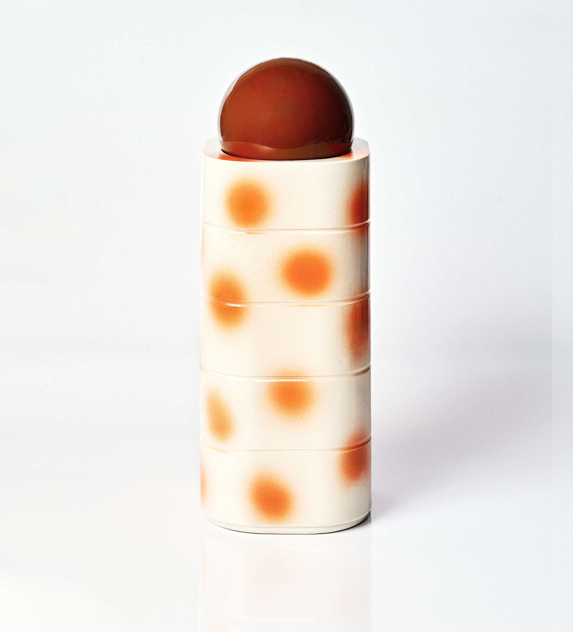 Wazon Camelot / Orange Dot
